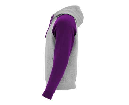 Толстовка с капюшоном Badet детская, 3-4, 105845871.3-4, Цвет: фиолетовый,серый меланж, Размер: 3-4, изображение 3