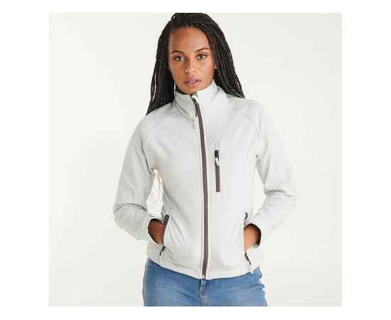 Куртка софтшелл Antartida женская, S, 6433011S, Цвет: белый перламутр, Размер: S, изображение 5