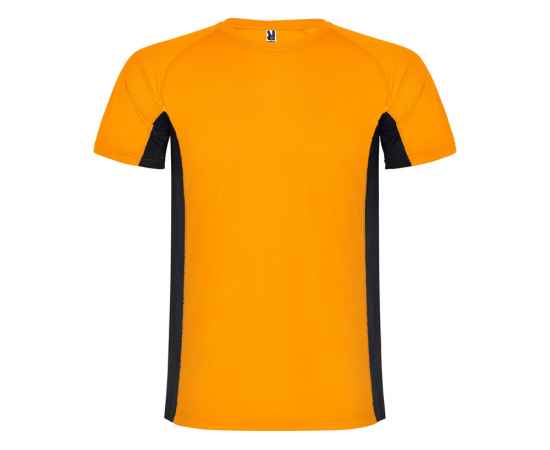 Спортивная футболка Shanghai детская, 4, 6595222302.4, Цвет: черный,неоновый оранжевый, Размер: 4, изображение 6