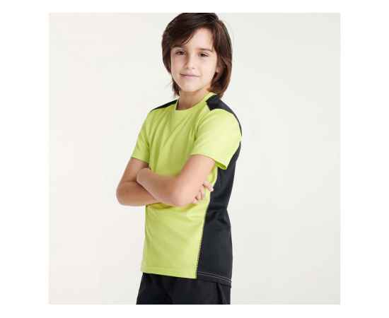 Спортивная футболка Detroit детская, 4, 6652223502.4, Цвет: черный,лайм, Размер: 4, изображение 5