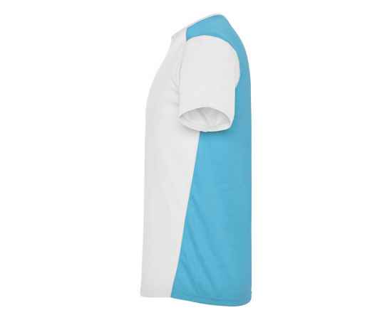 Спортивная футболка Detroit мужская, S, 66520112S, Цвет: белый,бирюзовый, Размер: S, изображение 3