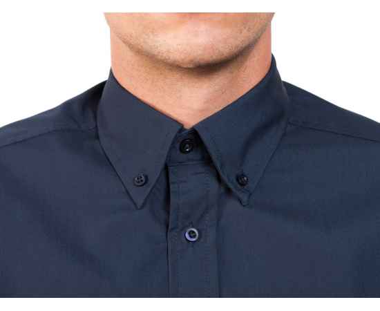 Рубашка Aifos мужская с длинным рукавом, S, 550455S, Цвет: navy, Размер: S, изображение 5