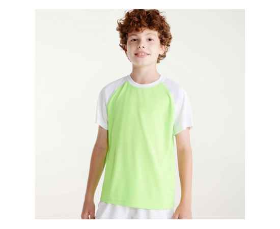 Спортивная футболка Indianapolis детская, 8, 6650222201.8, Цвет: белый,неоновый зеленый, Размер: 8, изображение 5