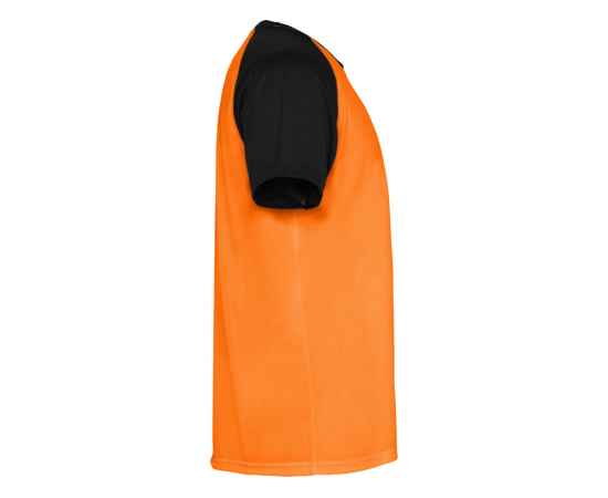 Спортивная футболка Indianapolis детская, 8, 6650222302.8, Цвет: черный,неоновый оранжевый, Размер: 8, изображение 4