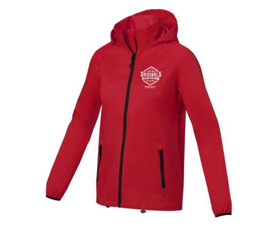 Куртка легкая Dinlas женская, XS, 3833021XS, Цвет: красный, Размер: XS, изображение 4