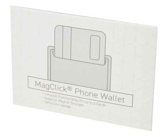 12423790 Кошелек-накладка для телефона Magclick, Цвет: черный, изображение 6