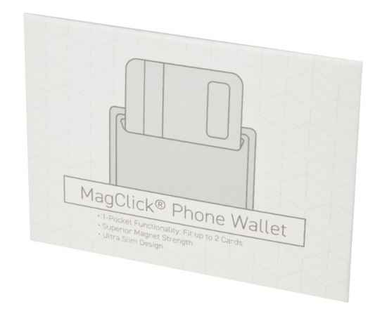 12423764 Кошелек-накладка для телефона Magclick, Цвет: темно-зеленый, изображение 6