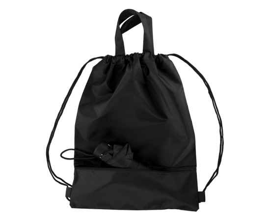 Зонт Picau из переработанного пластика в сумочке, 920007, Цвет: черный, изображение 10
