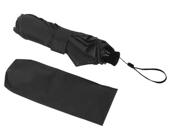 Зонт складной Super Light, 920107, Цвет: черный, изображение 3