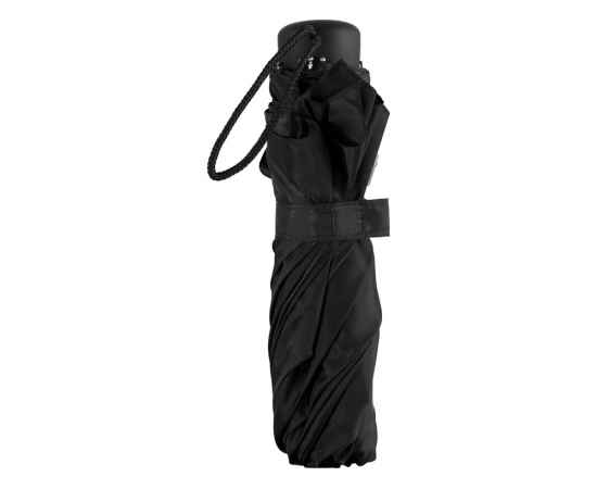 Зонт Picau из переработанного пластика в сумочке, 920007, Цвет: черный, изображение 8