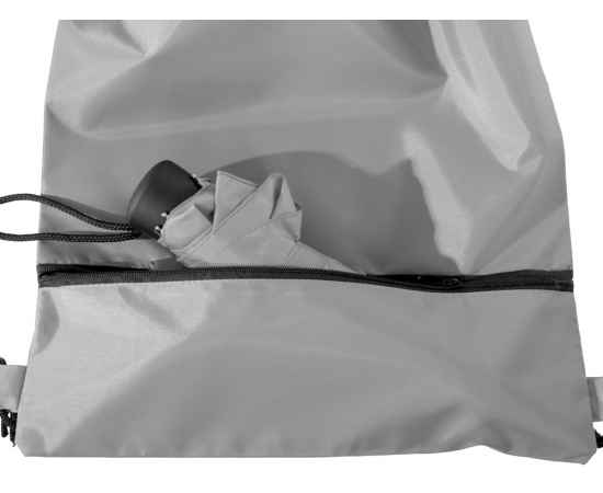 Зонт Picau из переработанного пластика в сумочке, 920017, Цвет: серый, изображение 11