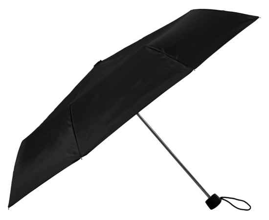 Зонт Picau из переработанного пластика в сумочке, 920007, Цвет: черный, изображение 3