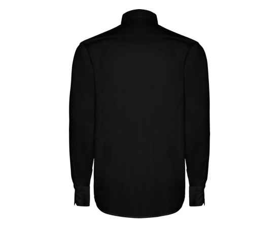 Рубашка Moscu мужская с длинным рукавом, S, 550602S, Цвет: черный, Размер: S, изображение 2