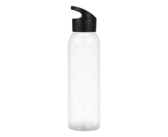 Бутылка для воды Plain 2, 823307, Цвет: черный,прозрачный, Объем: 630, изображение 2