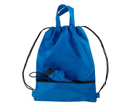Зонт Picau из переработанного пластика в сумочке, 920002, Цвет: синий, изображение 10
