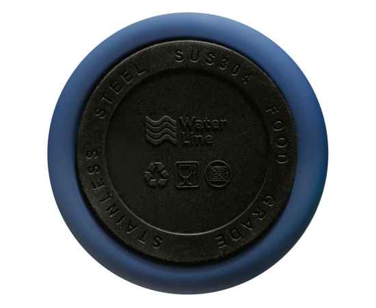 Вакуумная термокружка c кнопкой Guard, soft-touch, 400 мл, 827512, Цвет: темно-синий, Объем: 400, изображение 8