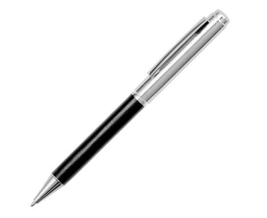 Бизнес-блокнот А5 с клапаном Fabrizio с ручкой, 701607, Цвет: черный,серебристый, изображение 4