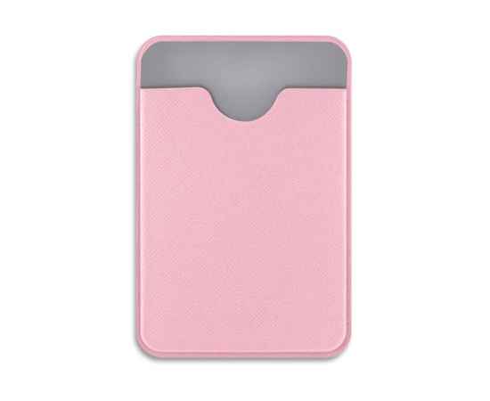 7319.11 Картхолдер с креплением на телефон Favor, Цвет: розовый, изображение 2