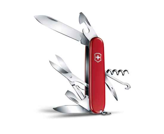 Нож перочинный Climber, 91 мм, 14 функций, 601152, Цвет: красный, изображение 3