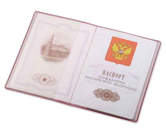 Обложка для паспорта Favor, 113311, Цвет: розовый, изображение 2