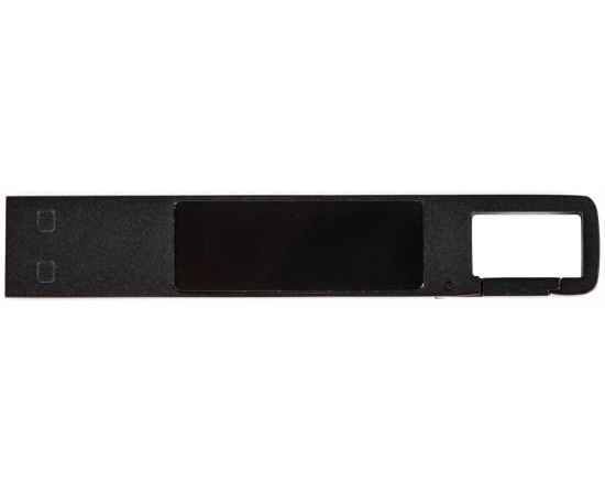 USB 2.0- флешка на 32 Гб c подсветкой логотипа Hook LED, 32Gb, 624212, Цвет: темно-серый, Размер: 32Gb, изображение 2