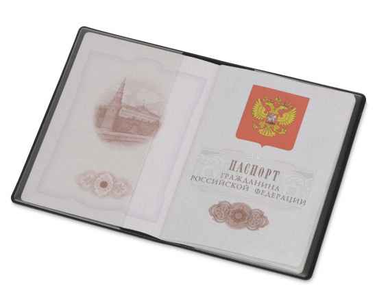 Обложка для паспорта Favor, 113307, Цвет: черный, изображение 2