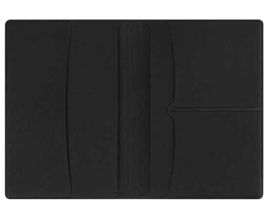 Обложка для паспорта с RFID защитой отделений для пластиковых карт Favor, 113407, Цвет: черный, изображение 5