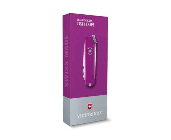 Нож-брелок Classic SD Colors Tasty Grape, 58 мм, 7 функций, 601175, Цвет: фиолетовый, изображение 4