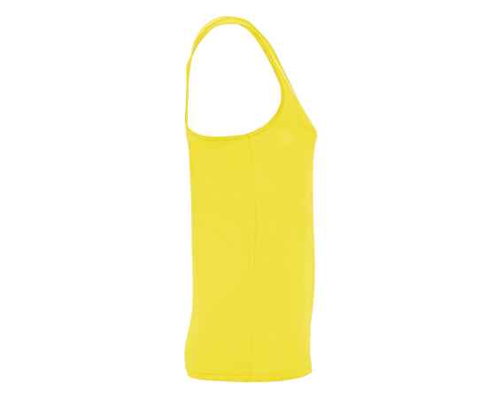 Топ спортивный Aida женский, S, 6656CA221S, Цвет: неоновый желтый, Размер: S, изображение 4