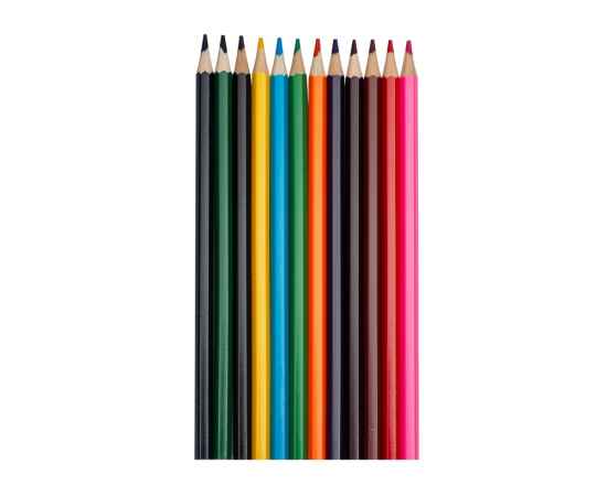 Набор из 12 шестигранных цветных карандашей Hakuna Matata, 14004.01, Цвет: красный,разноцветный, изображение 3