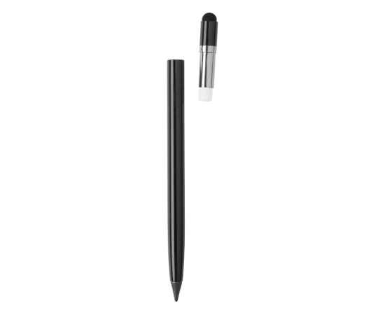Вечный карандаш Eternal со стилусом и ластиком, 11535.07, Цвет: черный, изображение 3