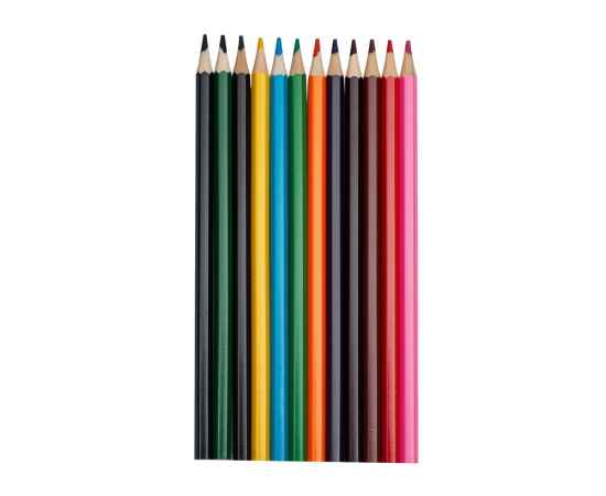 Набор из 12 шестигранных цветных карандашей Hakuna Matata, 14004.06, Цвет: белый,разноцветный, изображение 3