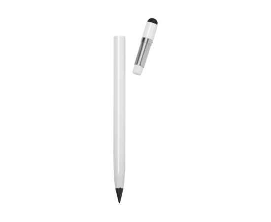 Вечный карандаш Eternal со стилусом и ластиком, 11535.06, Цвет: белый, изображение 3