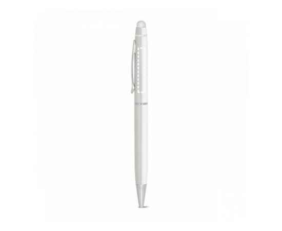 Шариковая ручка из металла со стилусом JULIE, 81144-106, Цвет: белый, изображение 2