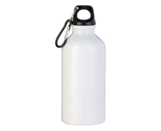 Бутылка Hip S с карабином, 400 мл, 5-10000208, Цвет: белый, Объем: 400, изображение 3