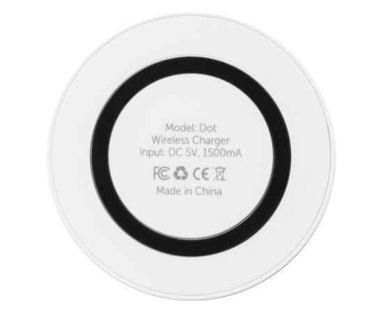 Беспроводное зарядное устройство Dot, 5 Вт, 5-13426401, Цвет: белый,черный, изображение 5