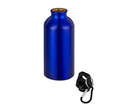 Бутылка Hip S с карабином, 400 мл, 5-10000204, Цвет: синий, Объем: 400, изображение 2