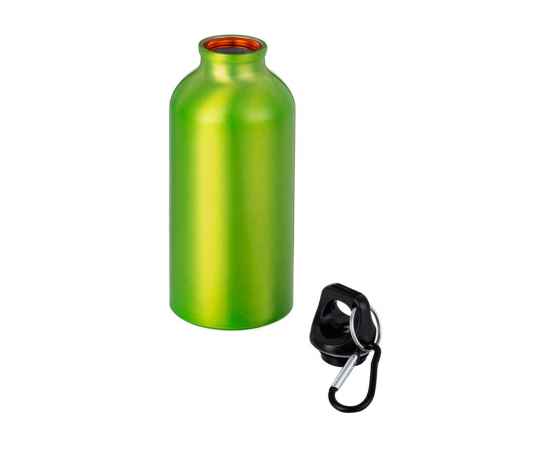 Бутылка Hip S с карабином, 400 мл, 5-10000200, Цвет: зеленое яблоко, Объем: 400, изображение 2