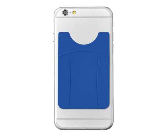 5-13427001 Картхолдер для телефона с держателем Trighold, Цвет: ярко-синий, изображение 5