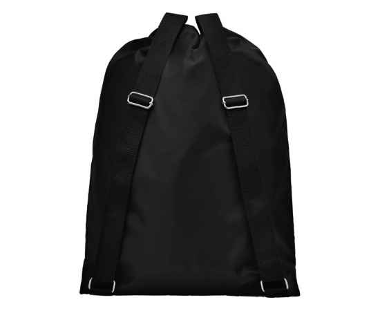 Рюкзак Lerу с парусиновыми лямками, 5-12048500, Цвет: черный, изображение 3