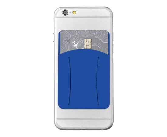 5-13427001 Картхолдер для телефона с держателем Trighold, Цвет: ярко-синий, изображение 2