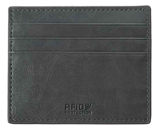 Картхолдер для 6 карт с RFID-защитой Fabrizio, 335626, Цвет: серый, изображение 5