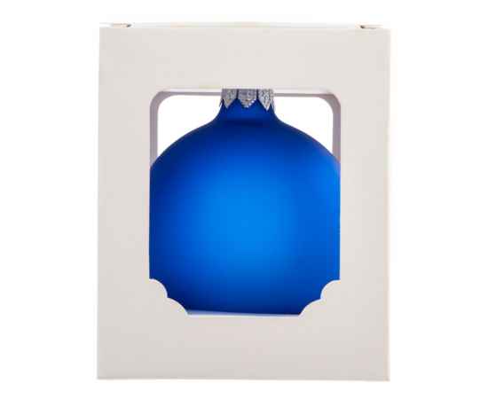 Стеклянный шар на елку Fairy tale Opal, 6 см, 213023, Цвет: синий, изображение 3