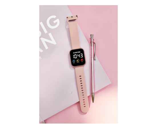 521128 Смарт-часы Salt SW-78, IP68, Цвет: розовый, изображение 8