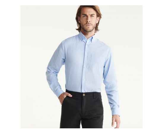 Рубашка с длинным рукавом Oxford, мужская, S, 5507CM10S, Цвет: небесно-голубой, Размер: S, изображение 5