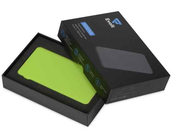 596803.1 Внешний аккумулятор Reserve с USB Type-C, 5000 mAh, Цвет: зеленое яблоко, изображение 9