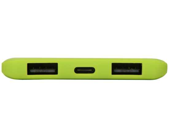 596803.1 Внешний аккумулятор Reserve с USB Type-C, 5000 mAh, Цвет: зеленое яблоко, изображение 6