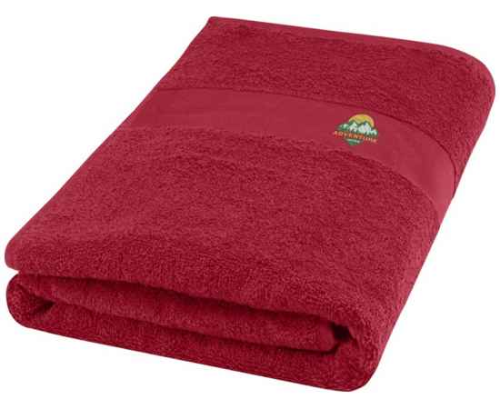 Хлопковое полотенце для ванной Amelia, 11700221, Цвет: красный, изображение 4