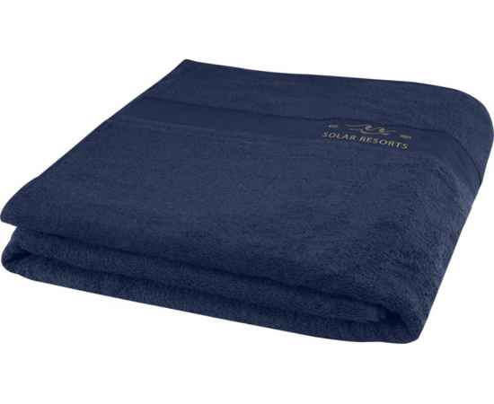 Хлопковое полотенце для ванной Evelyn, 11700355, Цвет: темно-синий, изображение 4