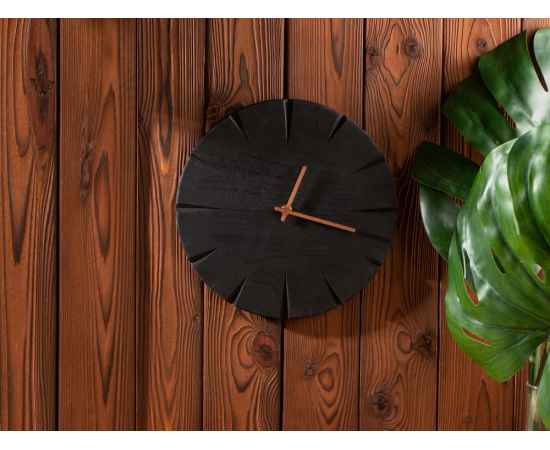 Часы деревянные Helga, 4500699, Цвет: черный, изображение 7